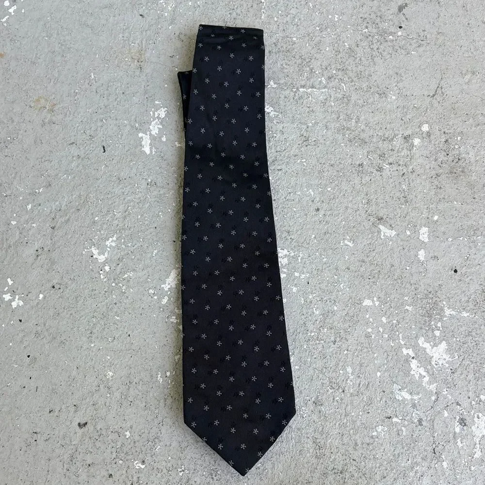 Saint Laurent Rive gauche silk tie